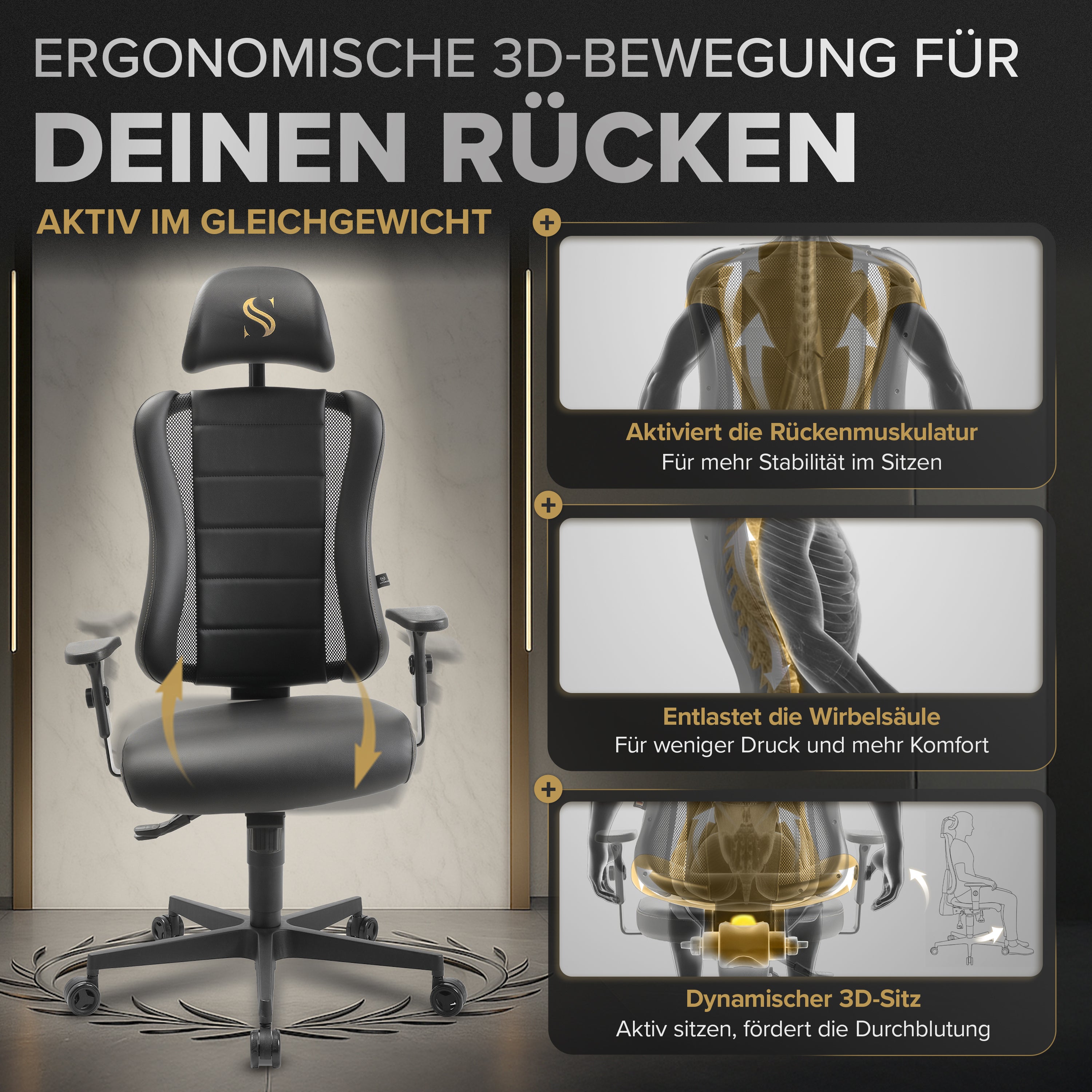 Legatus - Der Einstieg in aktives Sitzen