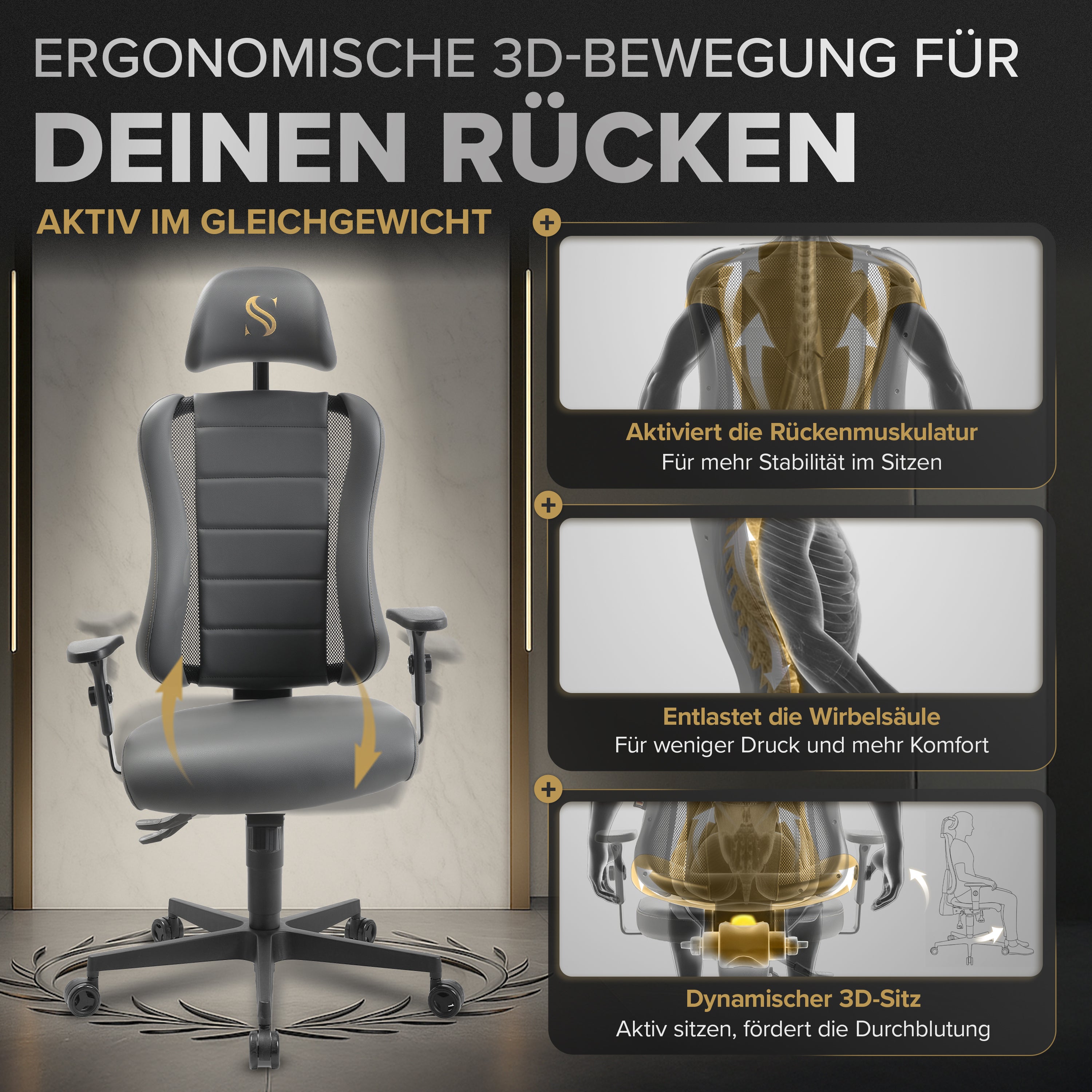 Legatus - Der Einstieg in aktives Sitzen