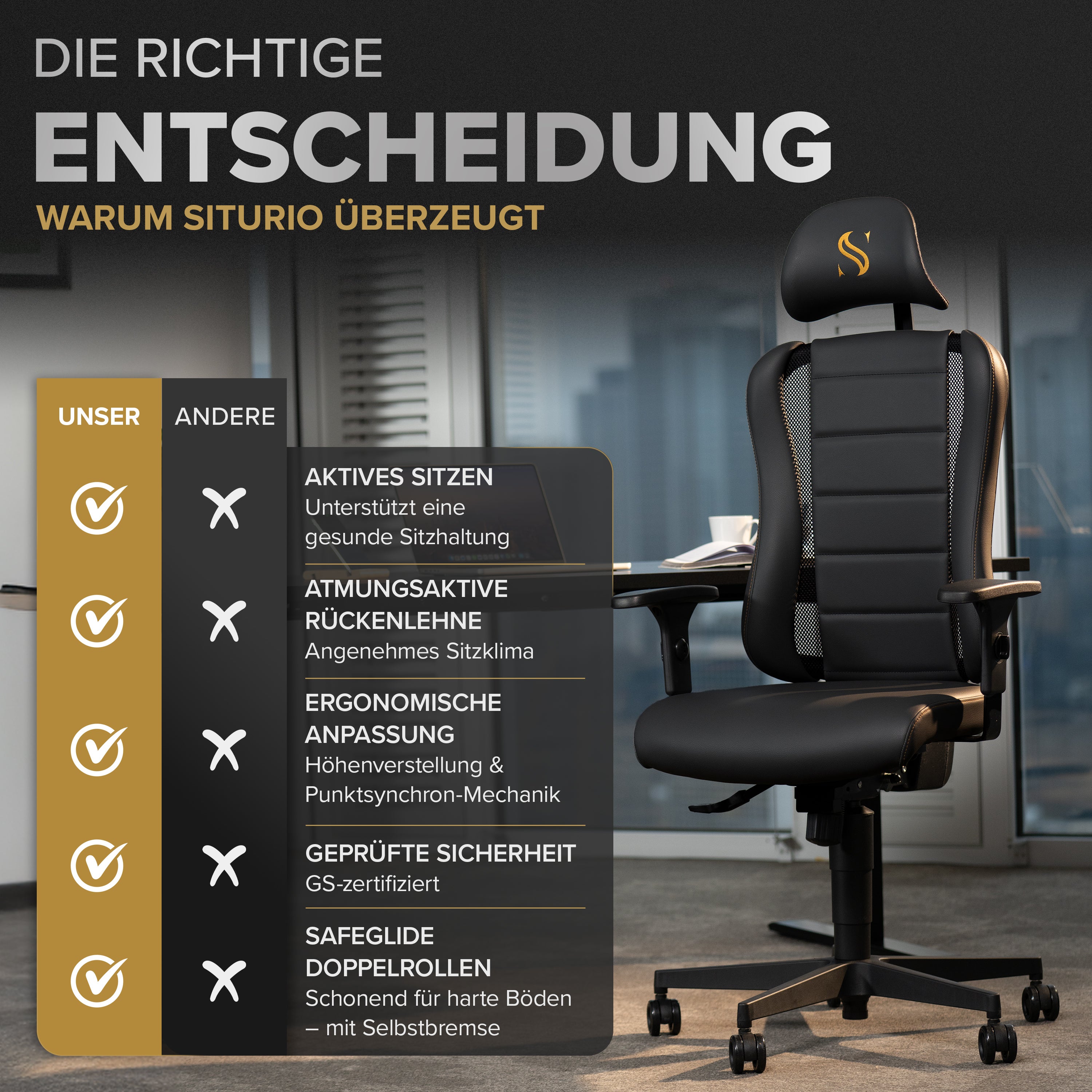 Legatus - Der Einstieg in aktives Sitzen