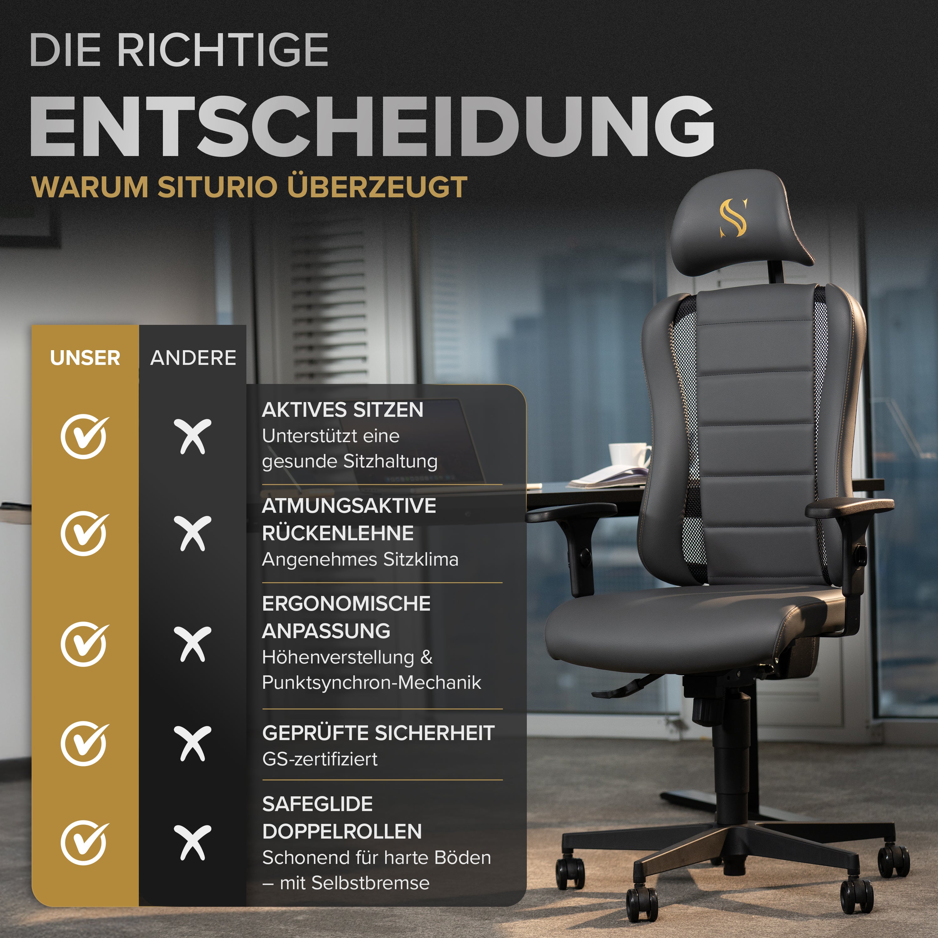 Legatus - Der Einstieg in aktives Sitzen